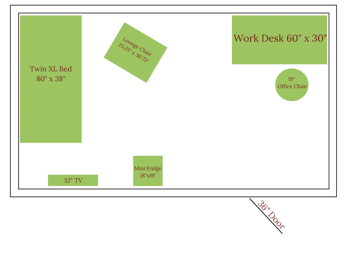 10x16 guest house shed office combo layout near hayward wisconsin