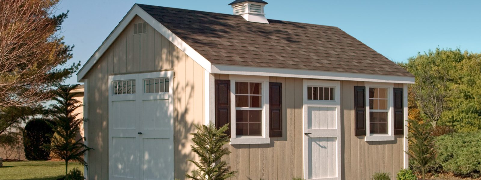 cape cod style 10x16 shed in WI