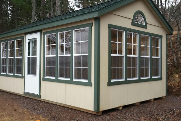 sunroom shed for sale in hayward wisconsin
