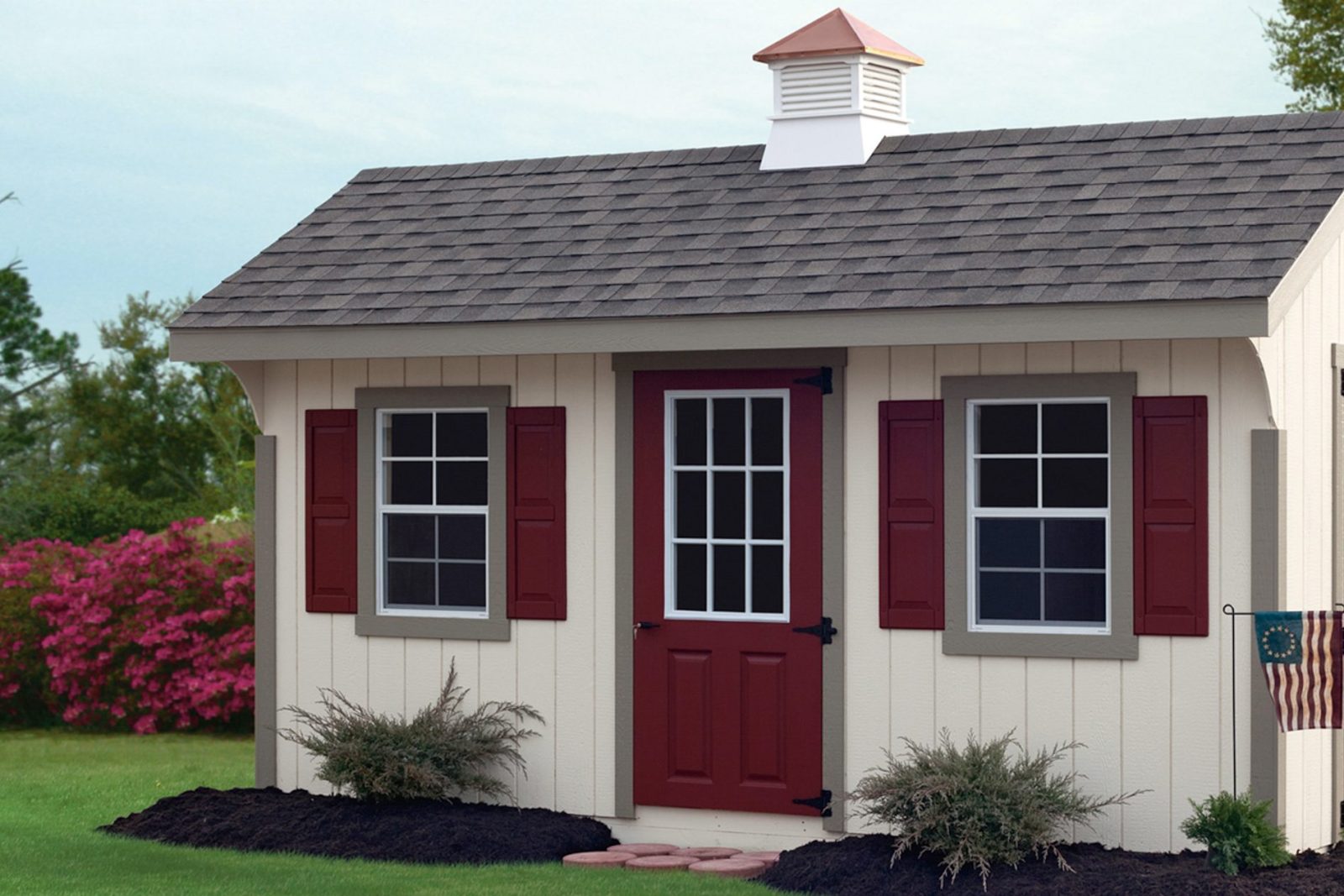 doors for quality built wooden garden sheds