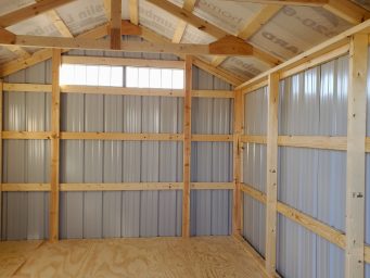 shed interior 10x12 metal shed in minnesota