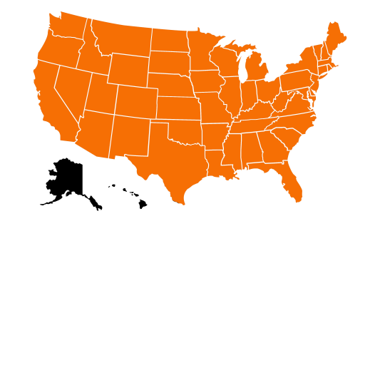 we sell poly furniture in all lower 48 states