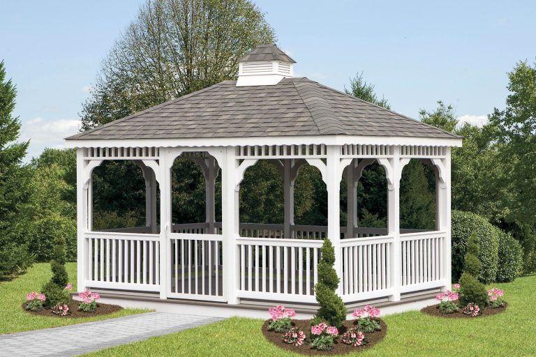 rectangle back yard gazebos in Hayward WI