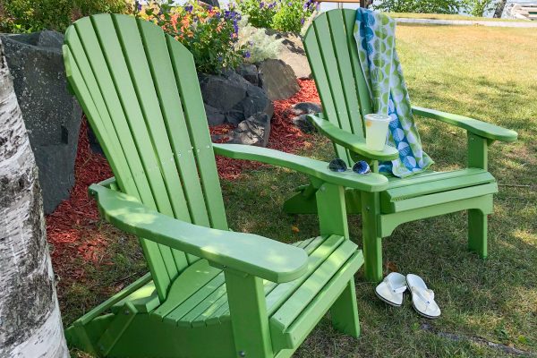green folding adirondack chairs for sale in the usa