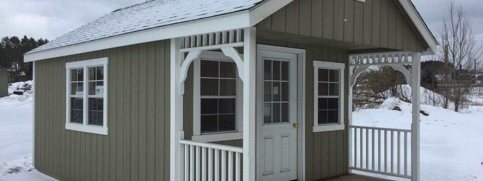 outdoor shed for extreme northern weather in wisconsin