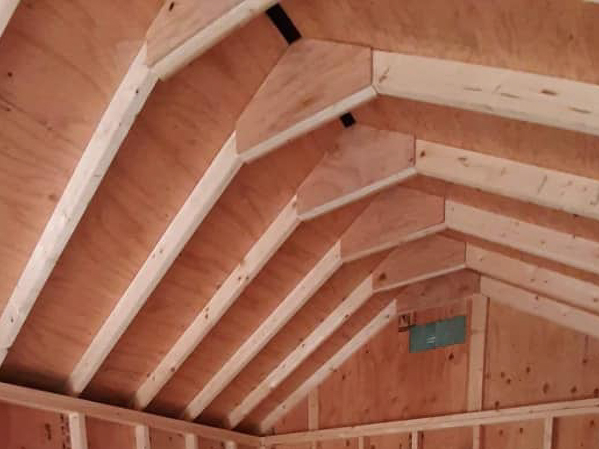 strength of roof system for outdoor sheds in wisconsin