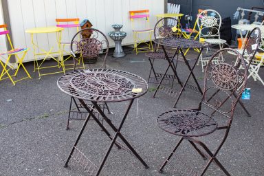 metal deck patio furniture for sale in wisconsin