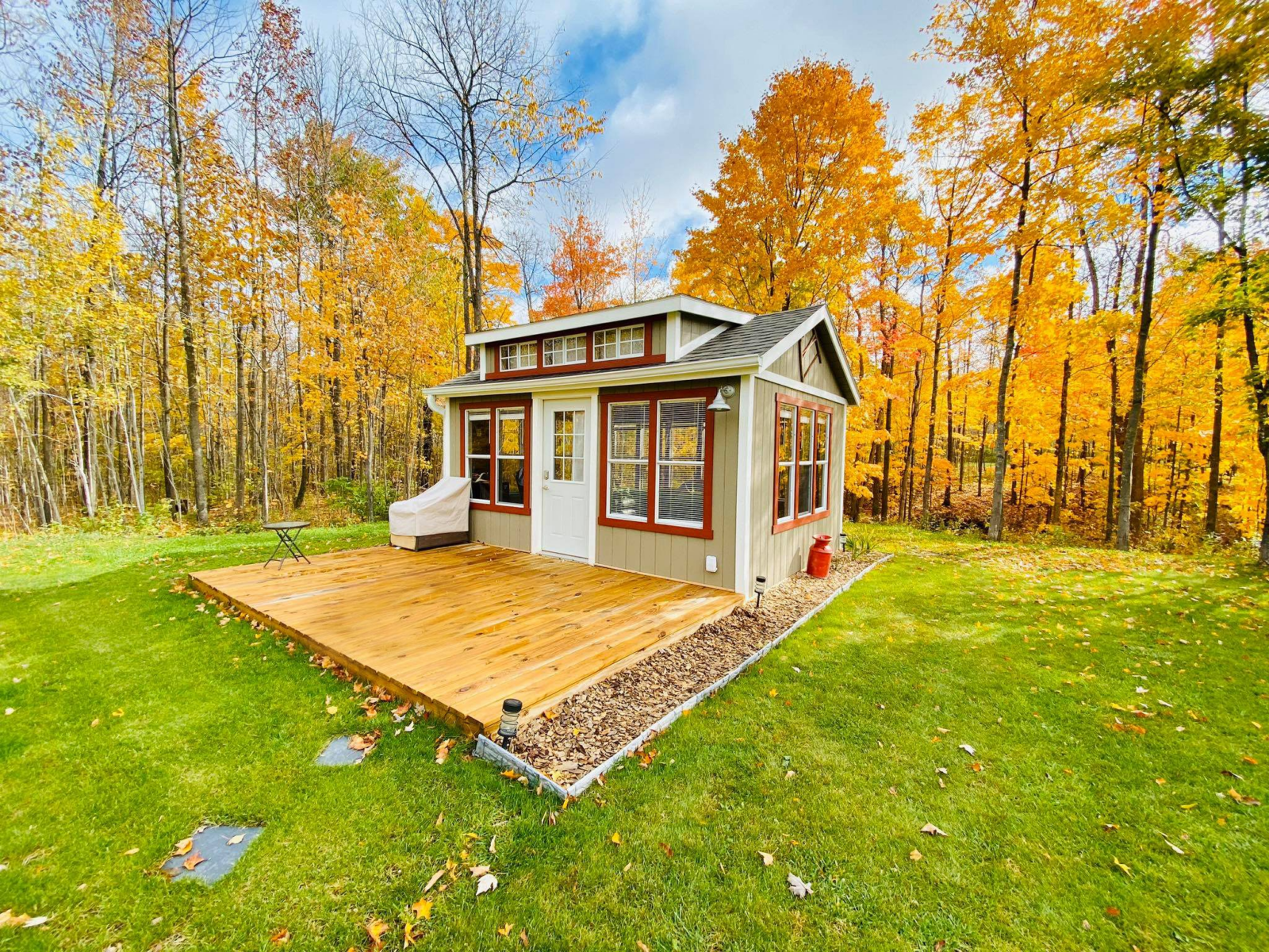 how to transform a shed into cabin