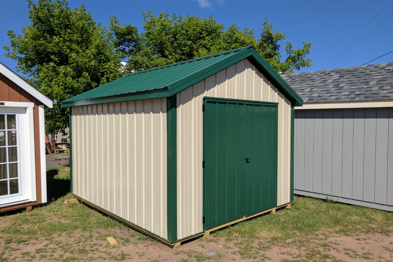 amish built metal sheds for sale in WI