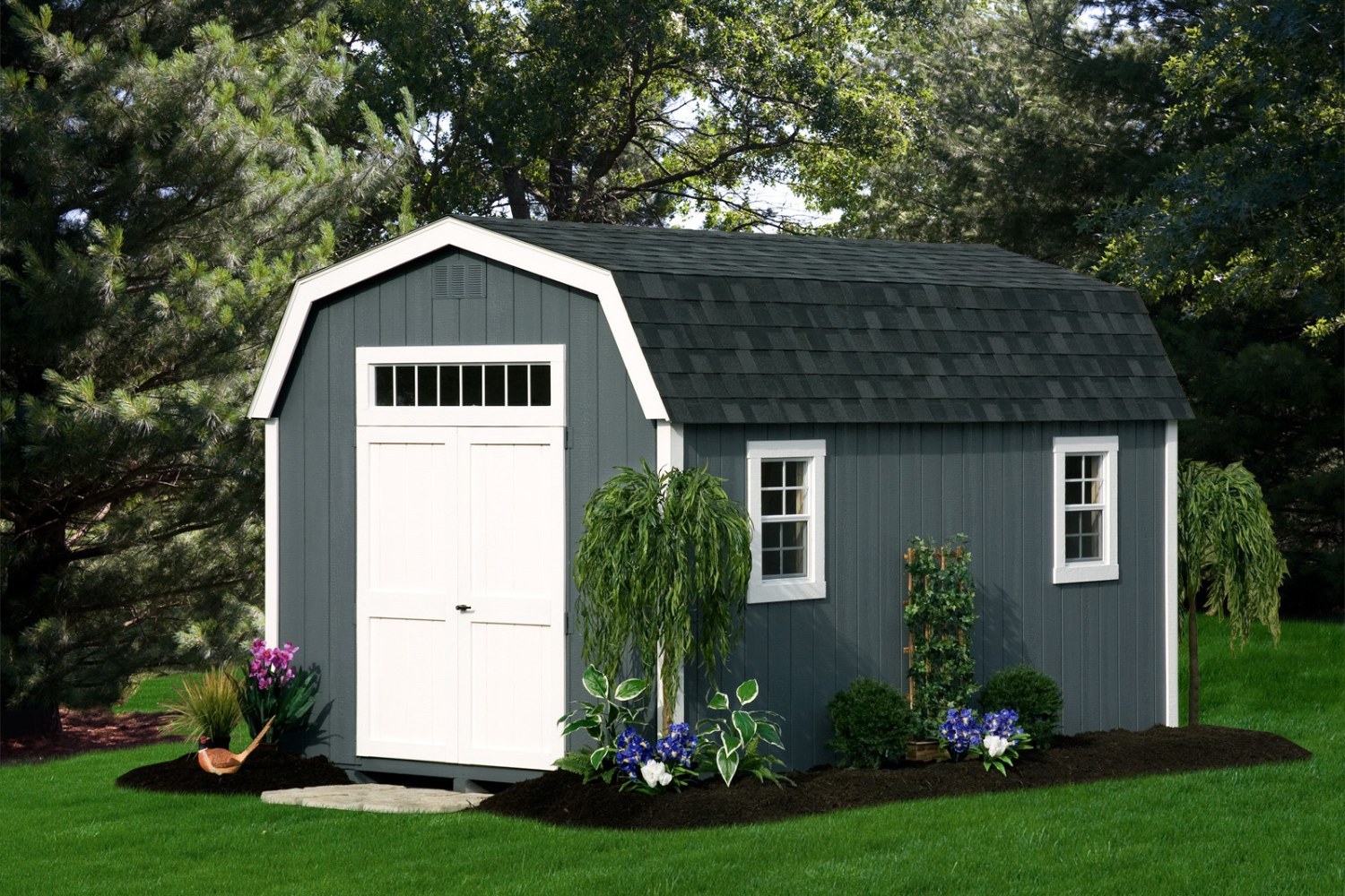 What are amish built sheds in MI