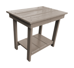 outdoor rectangle side table