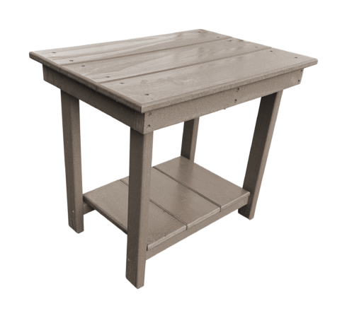outdoor rectangle side table