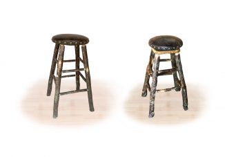 14 hickory padded stool