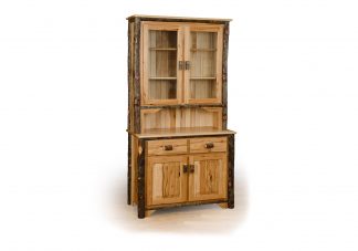 18 hickory 2 door hutch