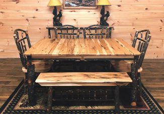 19 hickory leg tables