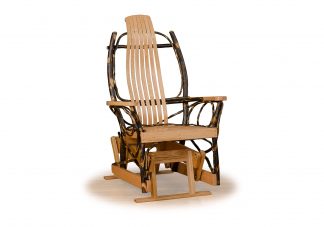 54 hickory glider rocker single