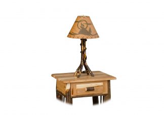 72 hickory table lamp