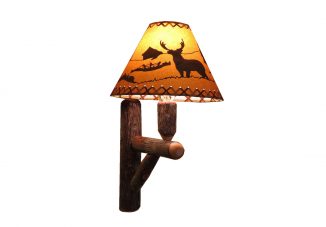 73 hickory wall lamp