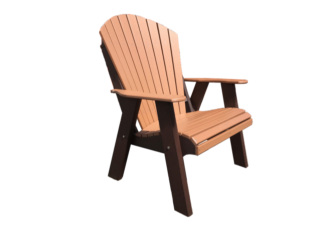 07 fanback deluxe chair poly patio furniture for sale