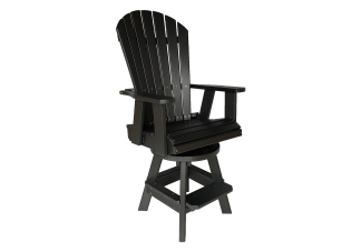 21 swivel pub chair poly furniture outdoor