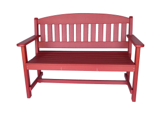 50 park bench from polywood backyard lawn furniture