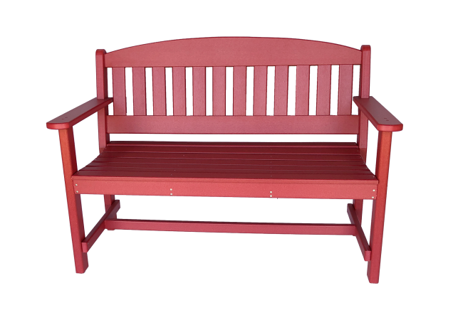 50 park bench from polywood backyard lawn furniture