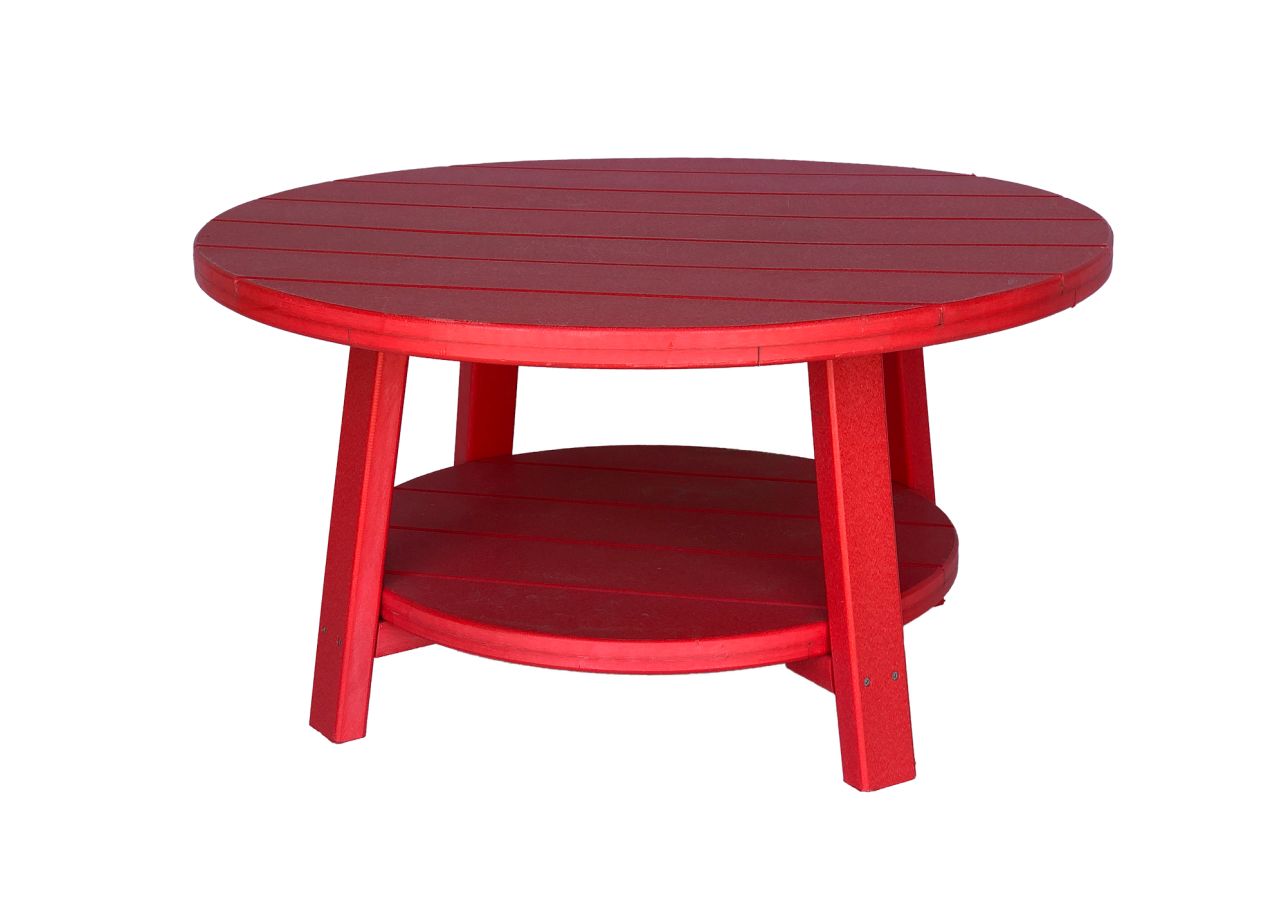 Beautiful Conversation Table with Shelf Northwood Outdoor