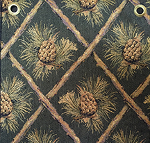 pinecone green fabric for hickory furniture