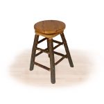24 hickory kitchen stool swivel