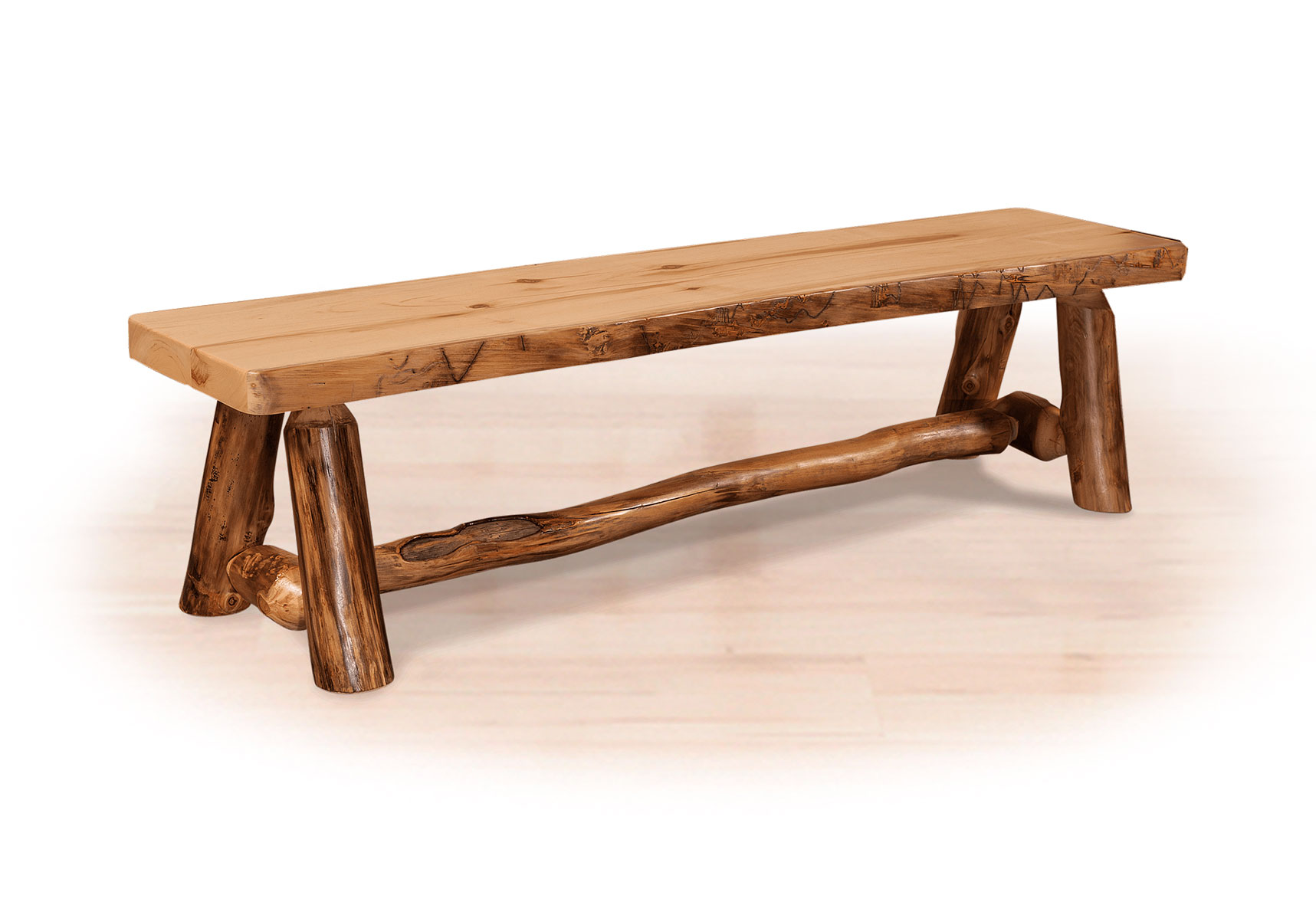 Rustic Aspen Bench For Sale Northwood Outdoor