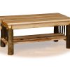 45 hickory coffee table