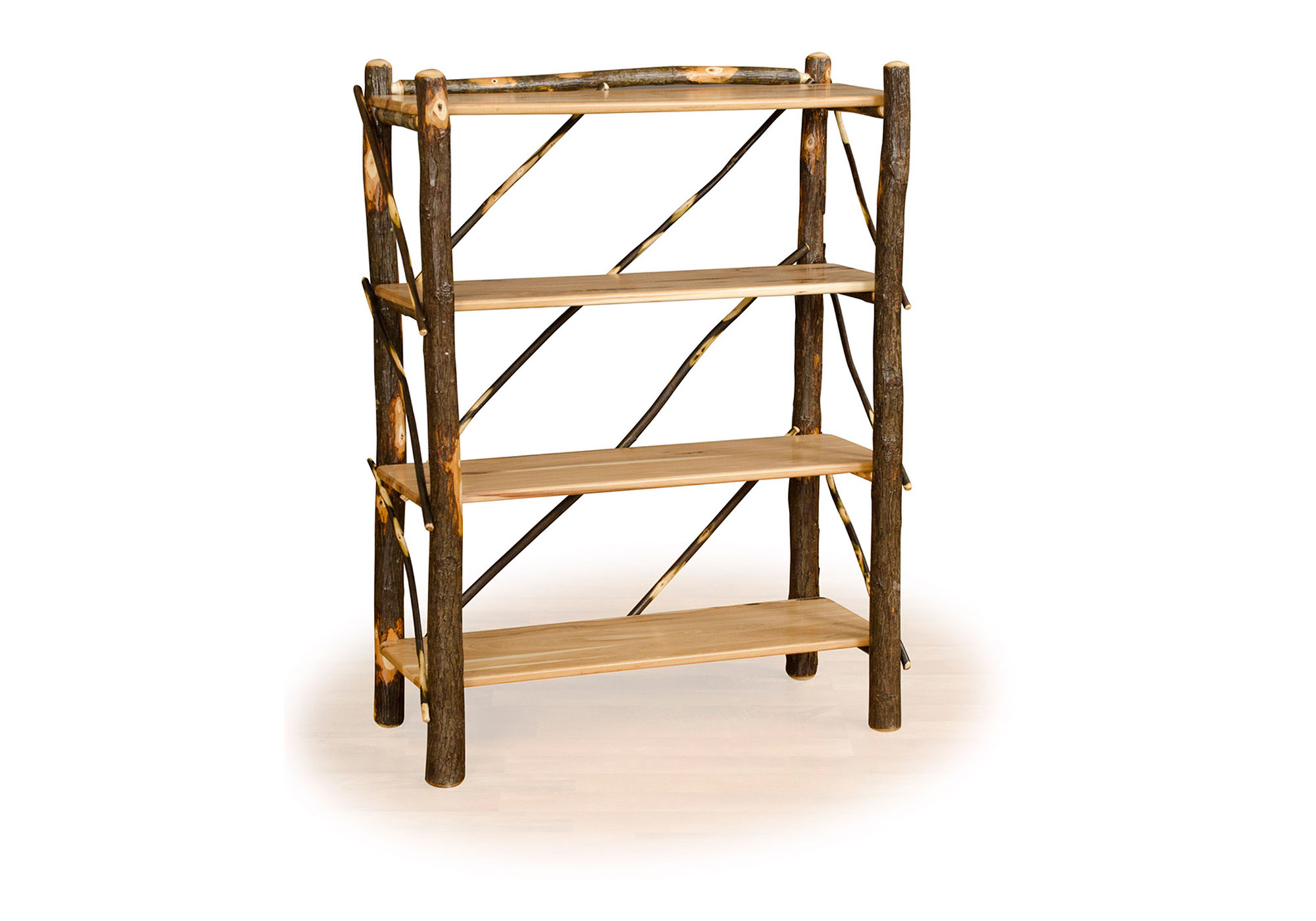 Hickory Bookshelf For Sale | Northwood Outdoor | #171-CHP