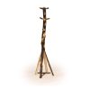74 hickory split base hall tree coat rack
