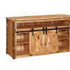 barn door tv stand 1