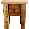 barnwood side table