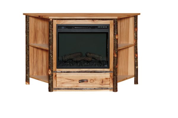 fireplace tv stand