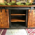 rustic barndoor tv cabinet copy