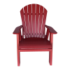 06 fanback chair outdoor poly patio furniture
