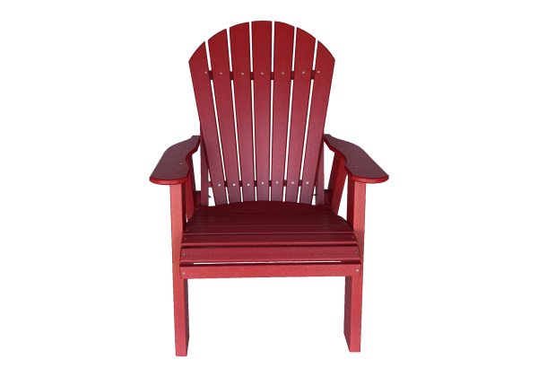 06 fanback chair outdoor poly patio furniture