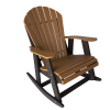 10 fanback rocking chair outdoor patio furniture
