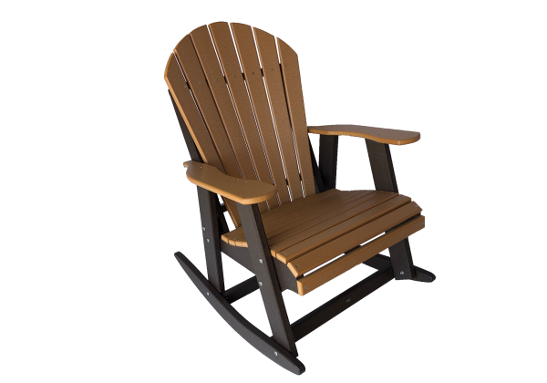 Comfortable Patio Rocking Chair Poly, Outdoor Patio Furniture Rocking Chair
