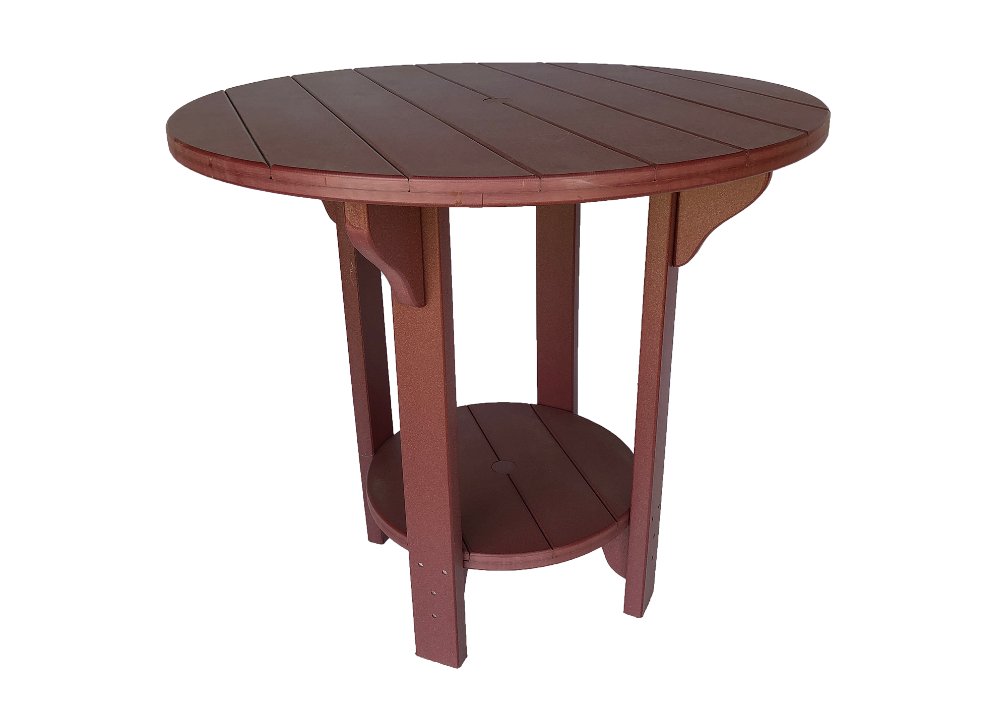 Round Poly Pub Table For, Round Wood Pub Tables