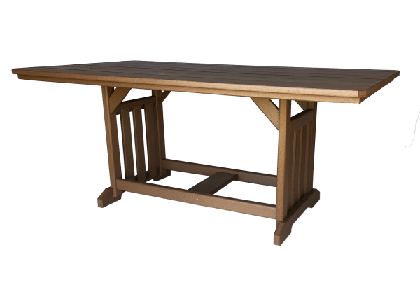 Quality Poly Mission Table For, Outdoor Deck Tables